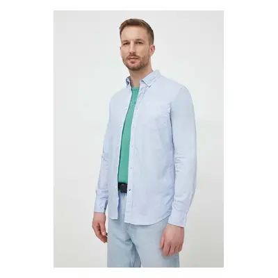 Košile Pepe Jeans Prince regular, s límečkem button-down, PM308270