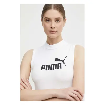 Top Puma dámský, bílá barva, 673695