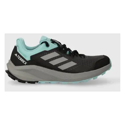 Boty adidas TERREX Trailrider dámské, černá barva, HR1182