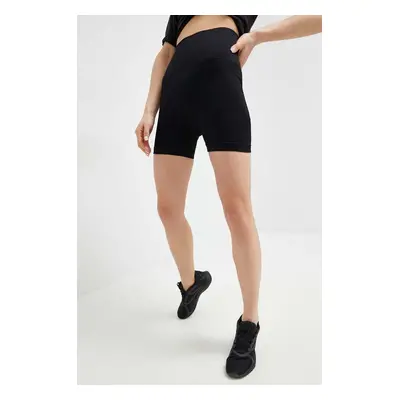 Sportovní šortky Helly Hansen Allure dámské, černá barva, hladké, high waist