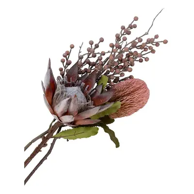 Umělé květiny House Nordic King Protea Bouquet