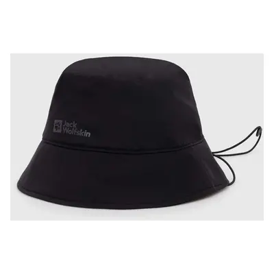 Klobouk Jack Wolfskin Rain Bucket černá barva, 1911891