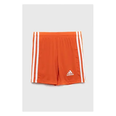 Dětské kraťasy adidas Performance SQUAD 21 SHO Y oranžová barva, nastavitelný pas