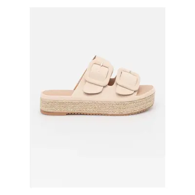 Espadrilky Answear Lab dámské, béžová barva