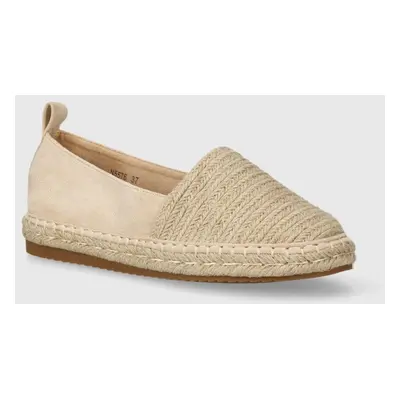 Espadrilky Answear Lab béžová barva