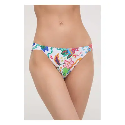 Plavkové kalhotky Desigual JUNGLE BOTTOM bílá barva, 24SWMK11