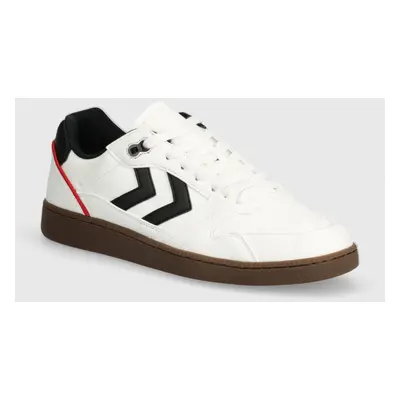 Sneakers boty Hummel LIGA GK RPET SUEDE bílá barva, 223138