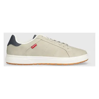 Sneakers boty Levi's PIPER béžová barva, 234234.100