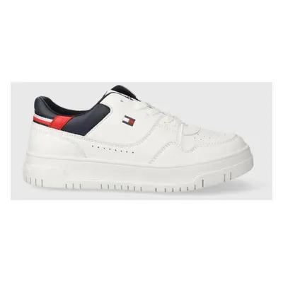 Dětské sneakers boty Tommy Hilfiger bílá barva