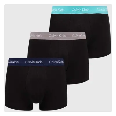 Boxerky Calvin Klein Underwear 3-pack pánské, černá barva, 0000U2664G