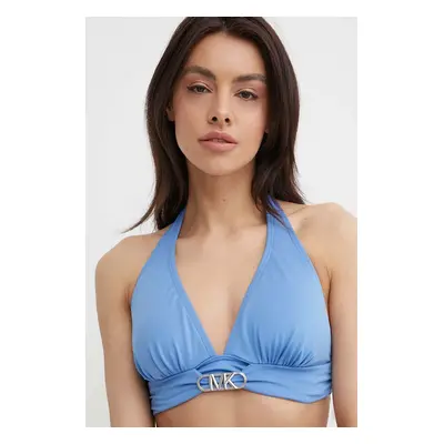 Plavková podprsenka MICHAEL Michael Kors HALTER BIKINI TOP mírně vyztužený košík, MM7M161