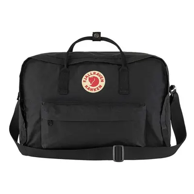 Batoh Fjallraven Kanken černá barva, velký, hladký, F23802.550