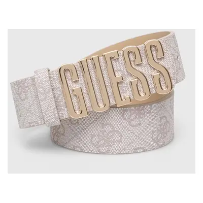 Pásek Guess NOELLE dámský, bílá barva, BW9126 P4235