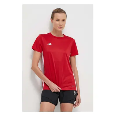 Tréninkové tričko adidas Performance Tabela 23 červená barva, HS0540