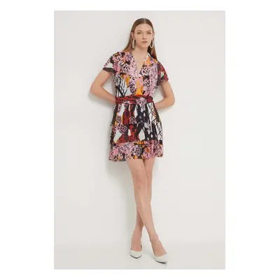 Šaty Desigual CADIZ LACROIX mini, 24SWVK52