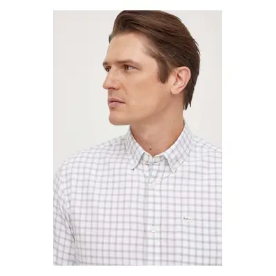 Košile Pepe Jeans Paul bílá barva, regular, s límečkem button-down, PM308278