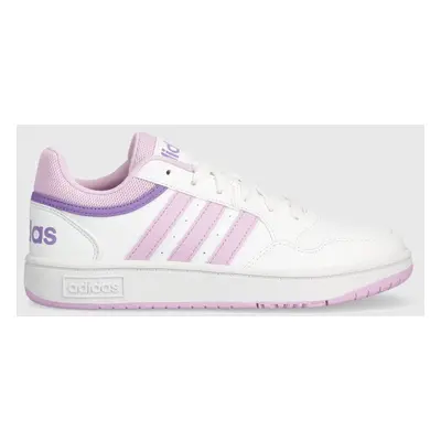 Dětské sneakers boty adidas Originals HOOPS 3.0 K bílá barva