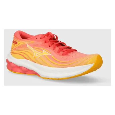 Běžecké boty Mizuno Wave Skyrise 5 oranžová barva, J1GD2409