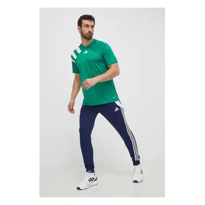 Tréninkové kalhoty adidas Performance Tiro 24 tmavomodrá barva, vzorované, IS2154