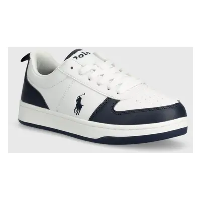 Dětské sneakers boty Polo Ralph Lauren tmavomodrá barva