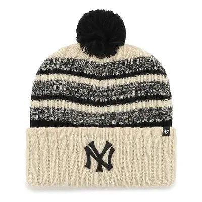 Čepice 47brand MLB New York Yankees béžová barva