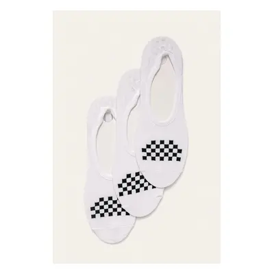 Kotníkové ponožky Vans (3-pack) VN0A48HDYB21-WHITE