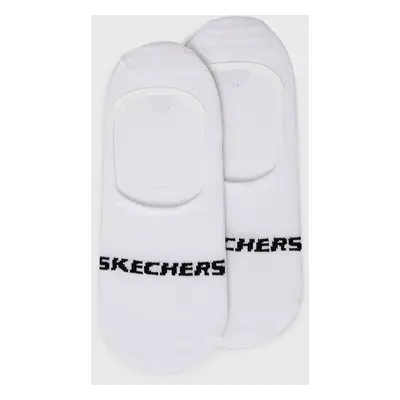 Ponožky Skechers (2-pack) bílá barva