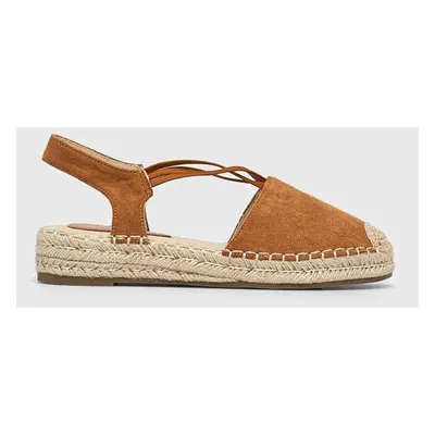 Espadrilky Answear Lab hnědá barva