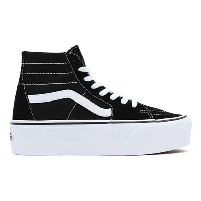 Kecky Vans SK8-Hi Tapered Stackform dámské, černá barva, VN0A5JMKBMX1, VN0A5JMKBMX1-BLKWH