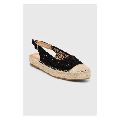 Espadrilky Answear Lab černá barva