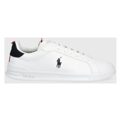 Sneakers boty Polo Ralph Lauren Hrt Ct Ii bílá barva