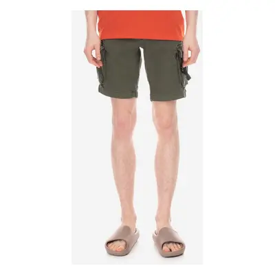 Kraťasy Alpha Industries Special OPS Short pánské, zelená barva, 106254.142-green