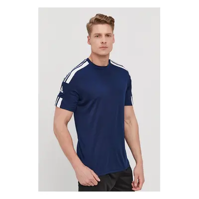 Tričko adidas Performance GN5724 pánské, tmavomodrá barva, s potiskem, GN5724