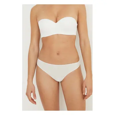 Tanga women'secret bílá barva, 4302071