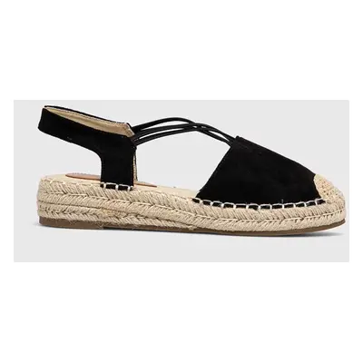 Espadrilky Answear Lab černá barva