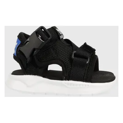 Dětské sandály adidas Originals 360 SANDAL 3.0 I černá barva