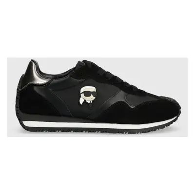 Sneakers boty Karl Lagerfeld VELOCETTE černá barva, KL63930N