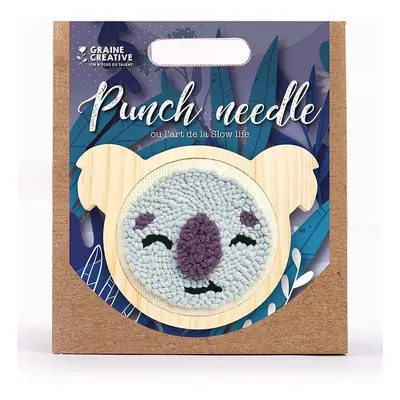 Vyšívací souprava Graine Creative Koala Punch Needle Kit