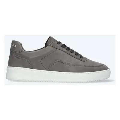 Semišové sneakers boty Filling Pieces Mondo 2.0 Ripple Nubuck šedá barva, 39922842002