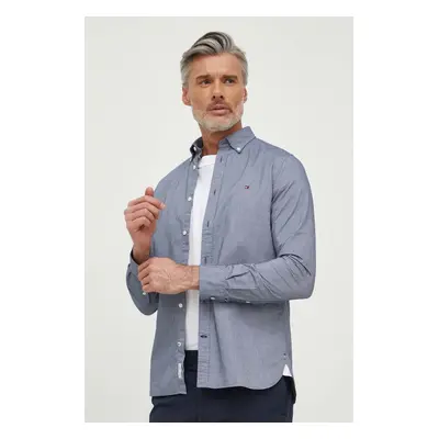 Košile Tommy Hilfiger slim, s límečkem button-down, MW0MW33778