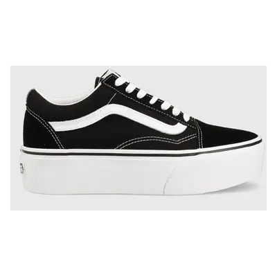 Tenisky Vans Old Skool dámské, černá barva, VN0A7Q5M6BT1-BLKWH