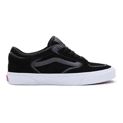 Semišové tenisky Vans Rowley Classic černá barva, VN0009QJKOU1