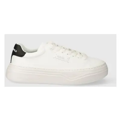 Sneakers boty Karl Lagerfeld KONVERT bílá barva, KL63420