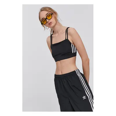 Top adidas Originals H37791 dámský, černá barva, H37791-BLACK