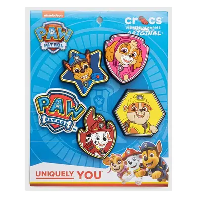 Připínačky pro dětské boty Crocs x Paw Patrol 5-pack