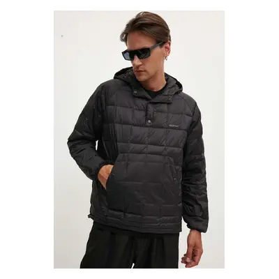 Péřová bunda Gramicci Down Pullover Jacket pánská, černá barva, přechodná, G3FU.J102.TG