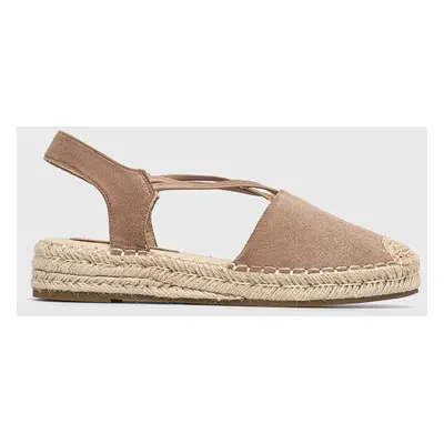 Espadrilky Answear Lab hnědá barva