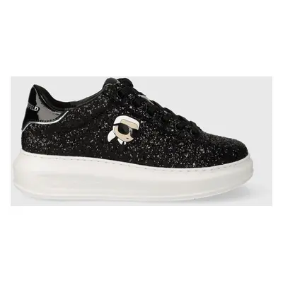 Sneakers boty Karl Lagerfeld KAPRI černá barva, KL62573N