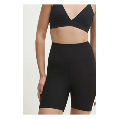 Kraťasy Answear Lab dámské, černá barva, hladké, high waist