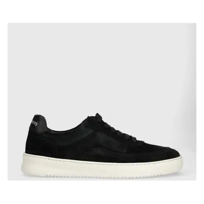 Semišové sneakers boty Filling Pieces Mondo Suede černá barva, 46733731284